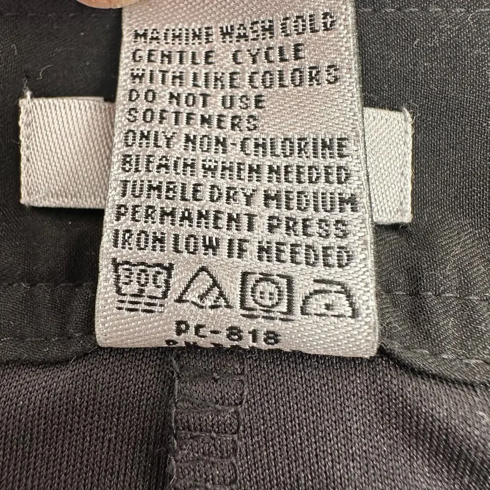 IZOD Black Golf Skort Women's Size 12 - Picture 7 of 10